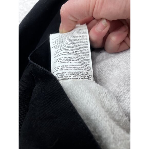 Men's Vans AV Edict Fleece Lined Black Cotton Hooded Trucker Jacket Size L - Picture 12 of 12